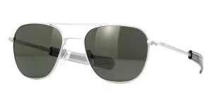 American Optical Original Pilot C4 BT SM GNG-P Matte Silver Polarised - As Seen On Johnny Depp & Greg Kinnear