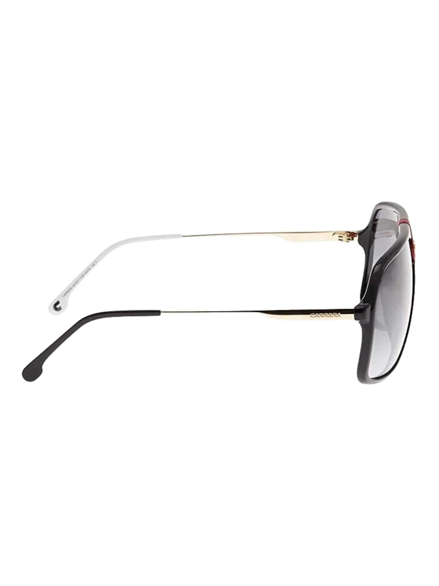Carrera 1019/S Unisex Pilot Black/Gray Shaded 64-10-140 Sunglasses