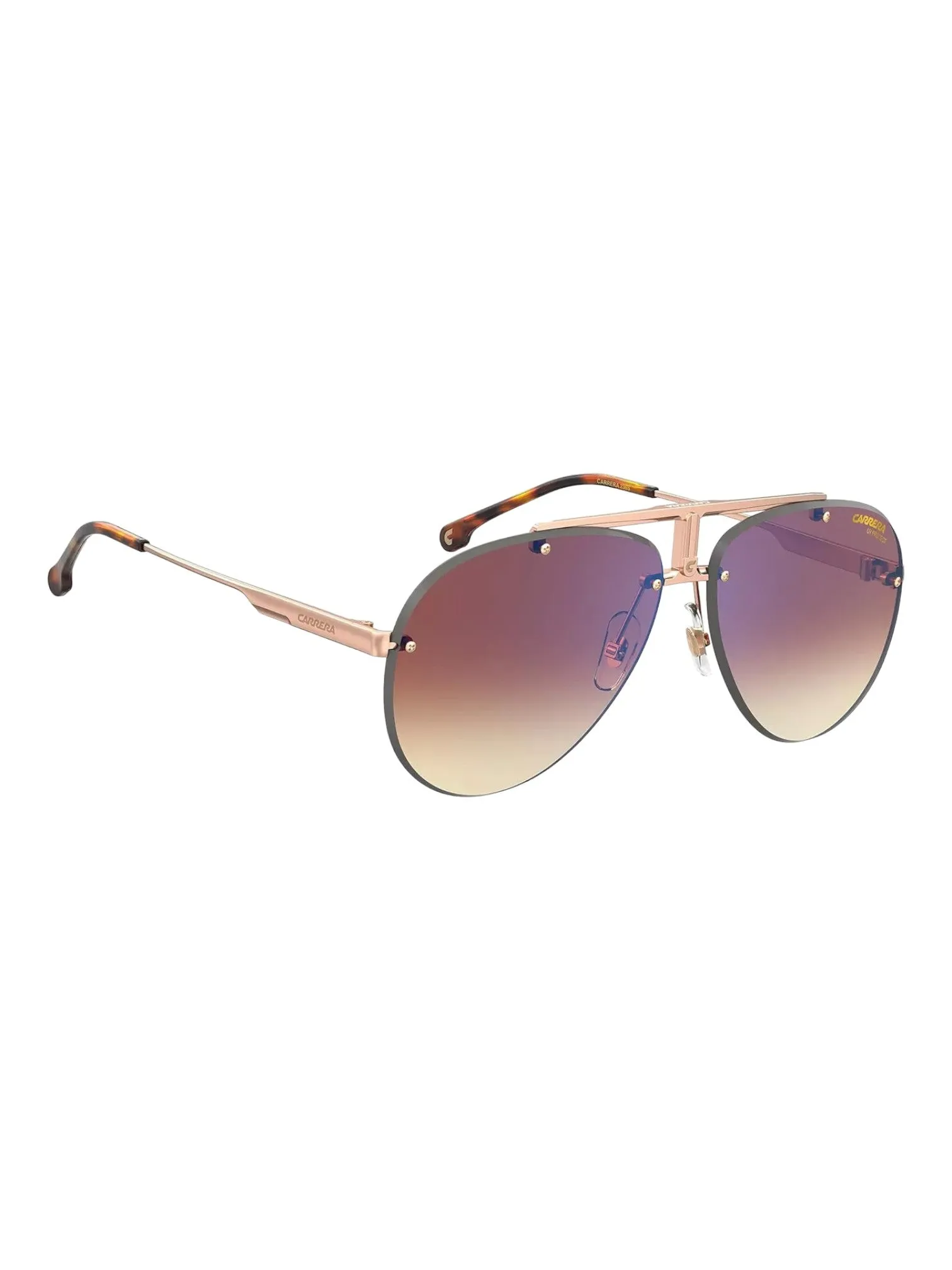 Carrera 1032/S Pilot Gold/Brown Blue Mirrored 62-12-145 Sunglasses