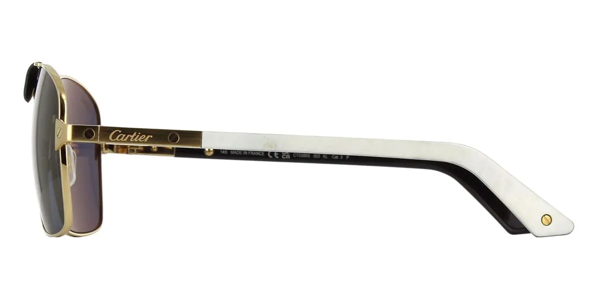 Cartier Buffalo Horn CT0389S 003 9MB Polarised