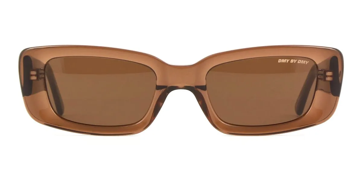 DMY BY DMY Preston DMY02TBR Transparent Brown