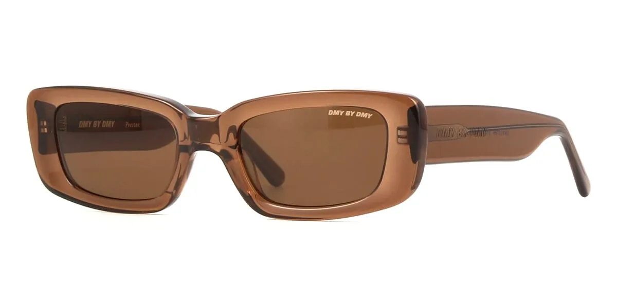 DMY BY DMY Preston DMY02TBR Transparent Brown