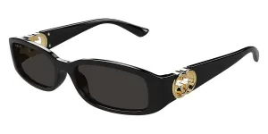 Gucci GG1661S 001 - As Seen On Hailey Bieber & Zhang Ling He