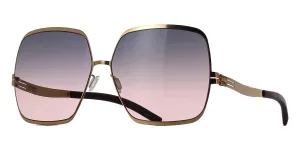 ic! berlin Angelina T. Rose Gold and Nougat with Ocean Fade