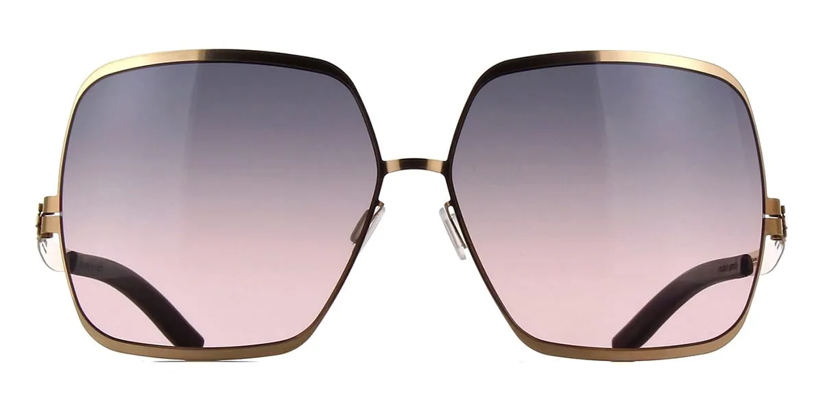 ic! berlin Angelina T. Rose Gold and Nougat with Ocean Fade