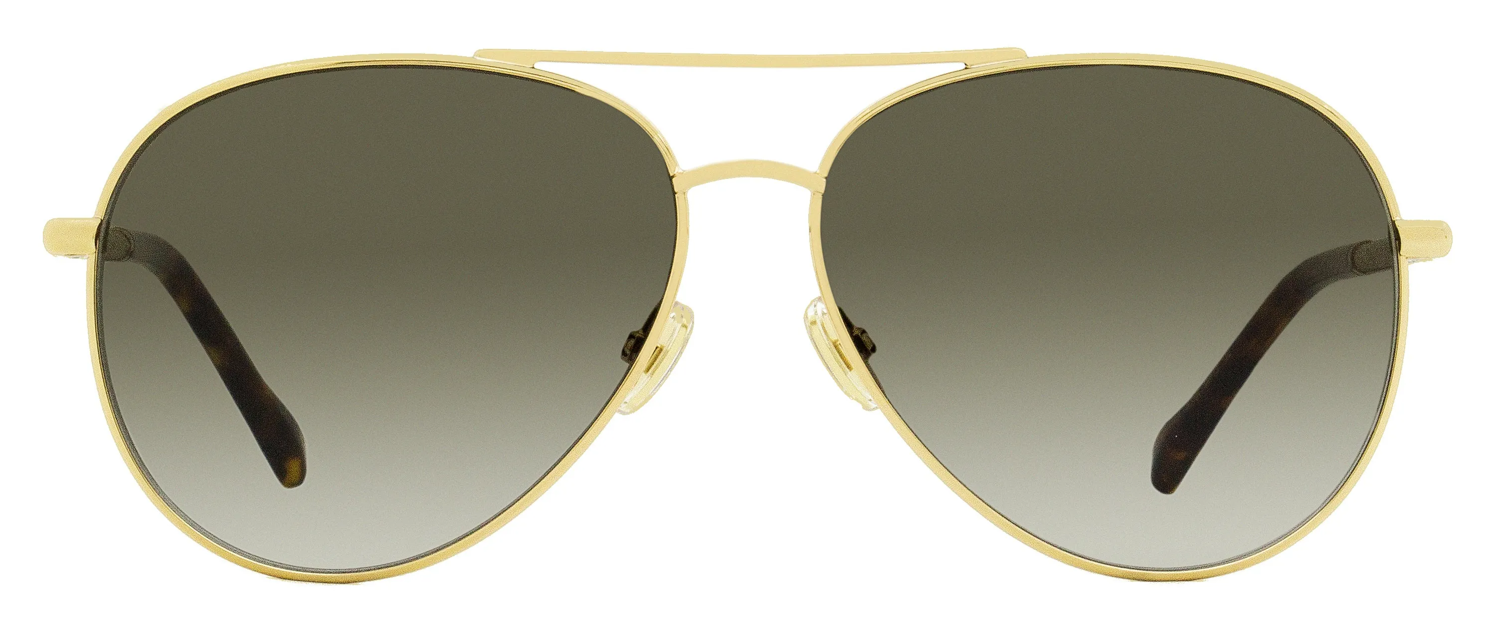 Jimmy Choo Women's Pilot Sunglasses Devan 06JHA Gold/Havana 59mm