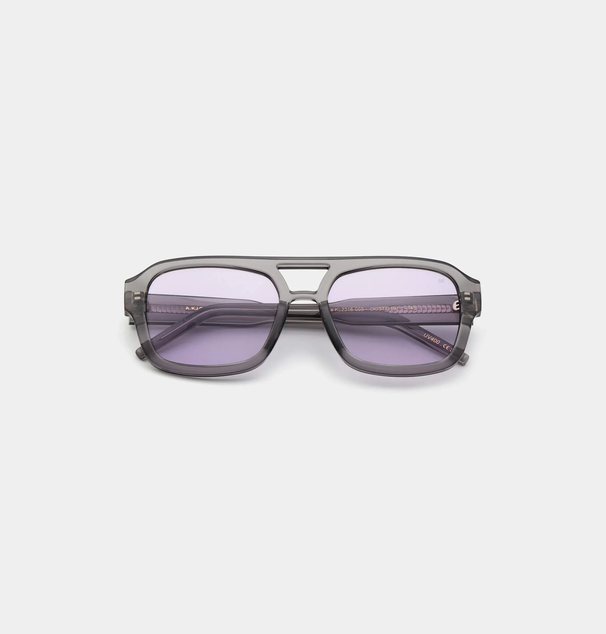 Kaya Sunglasses - Grey Transparent