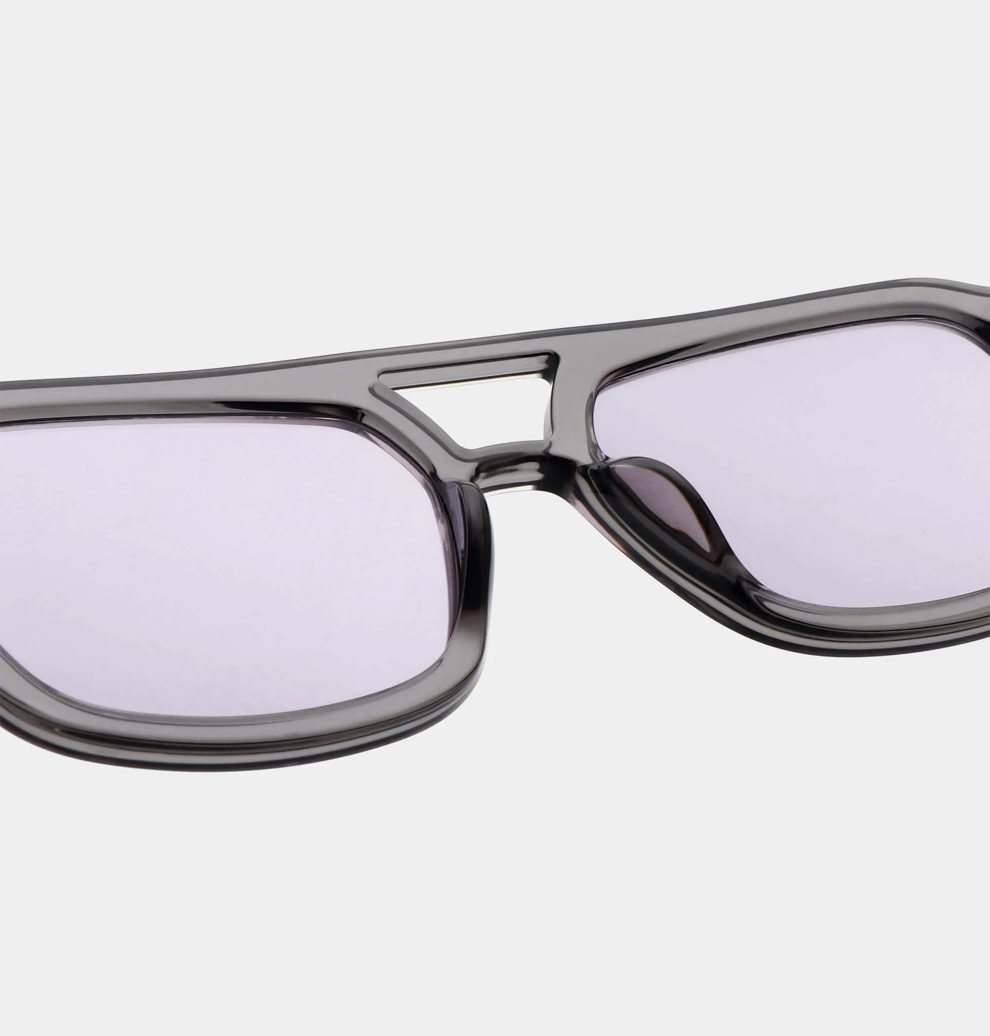 Kaya Sunglasses - Grey Transparent