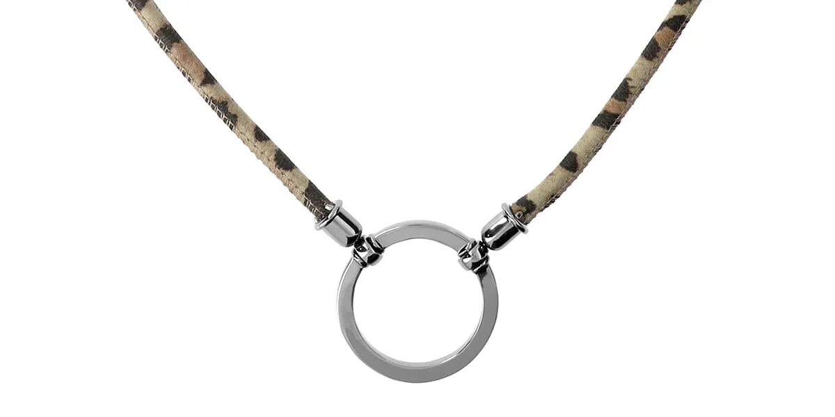 La Loop Classics Collection The Allegra Leopard 795 Eyewear Holder