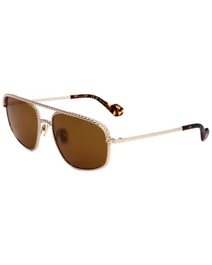 LANVIN Unisex LVN128S 58mm Sunglasses