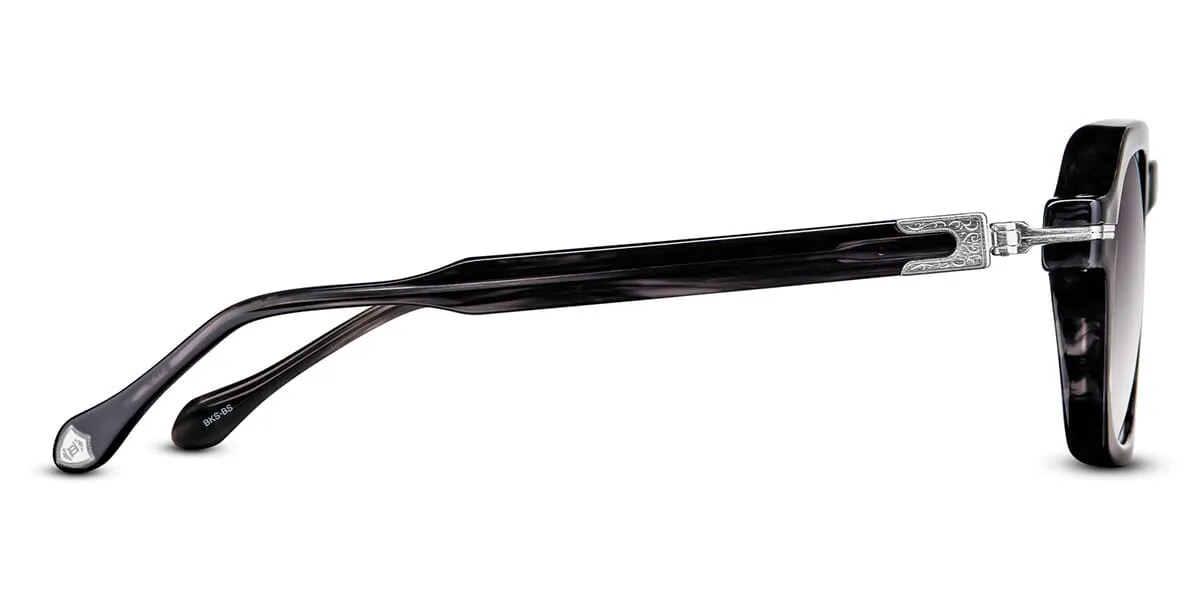 Matsuda Sun M2055 BKS-BS with Grey Gradient