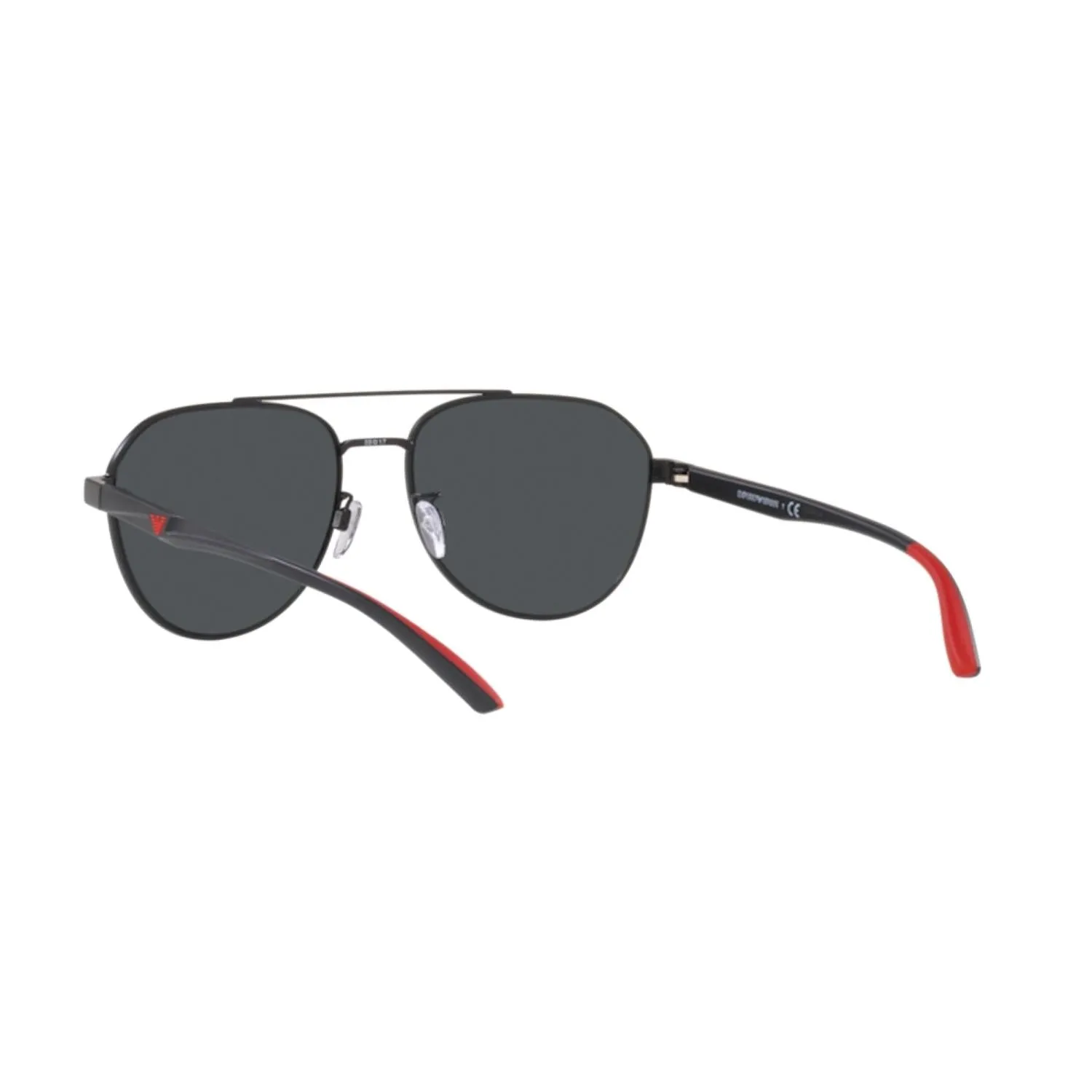 Men's 0Ea2129D Sunglasses In Matte Black/grey