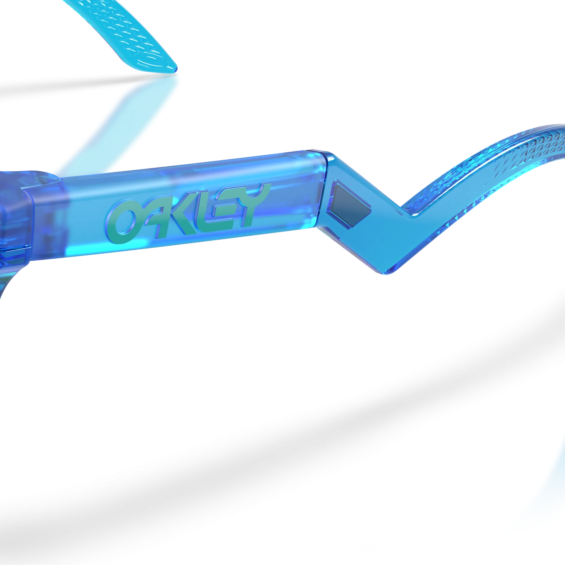 Oakley Frogskins Hybrid Fabio Quartararo sunglasses - Matte Acid Blue Prizm Sapphire