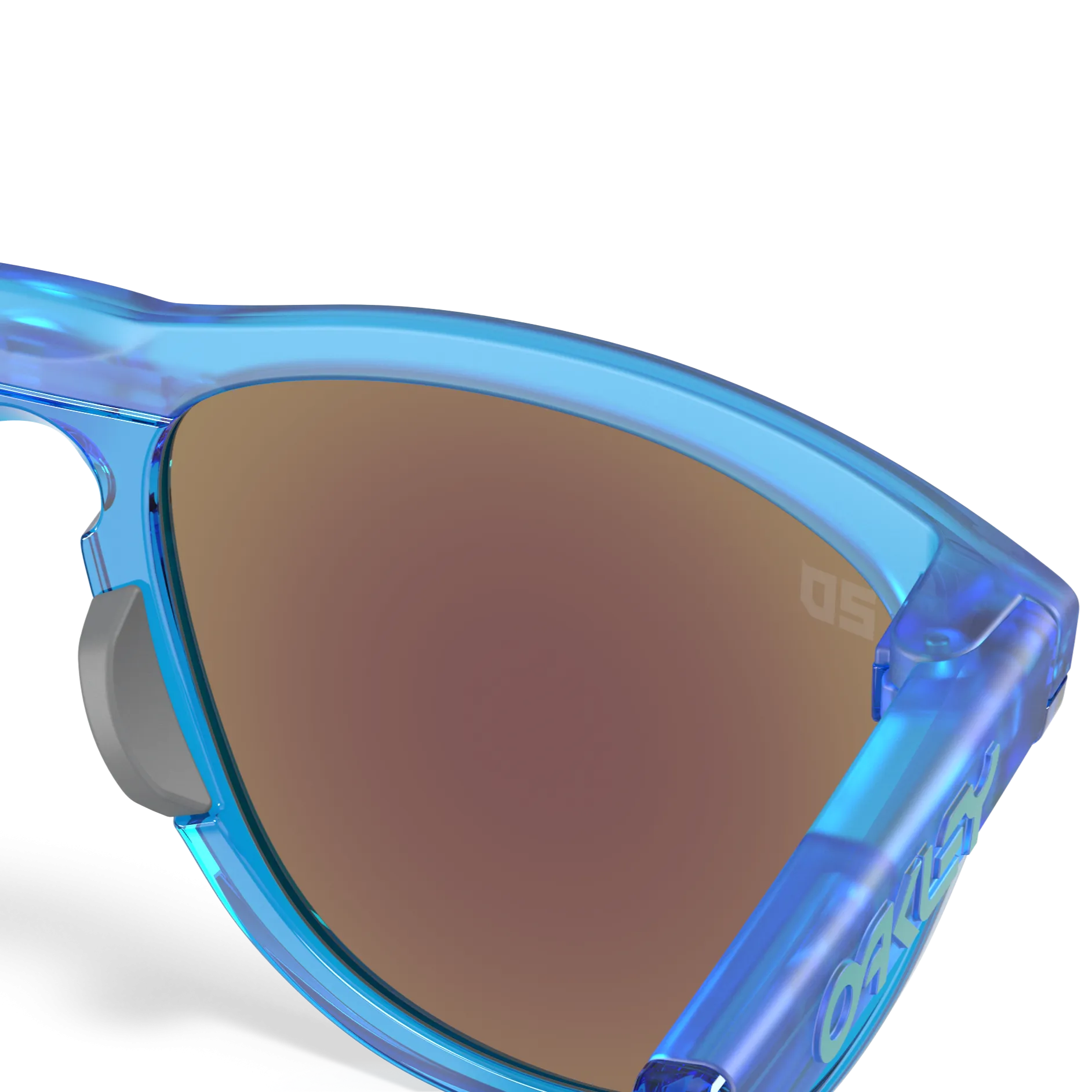 Oakley Frogskins Hybrid Fabio Quartararo sunglasses - Matte Acid Blue Prizm Sapphire