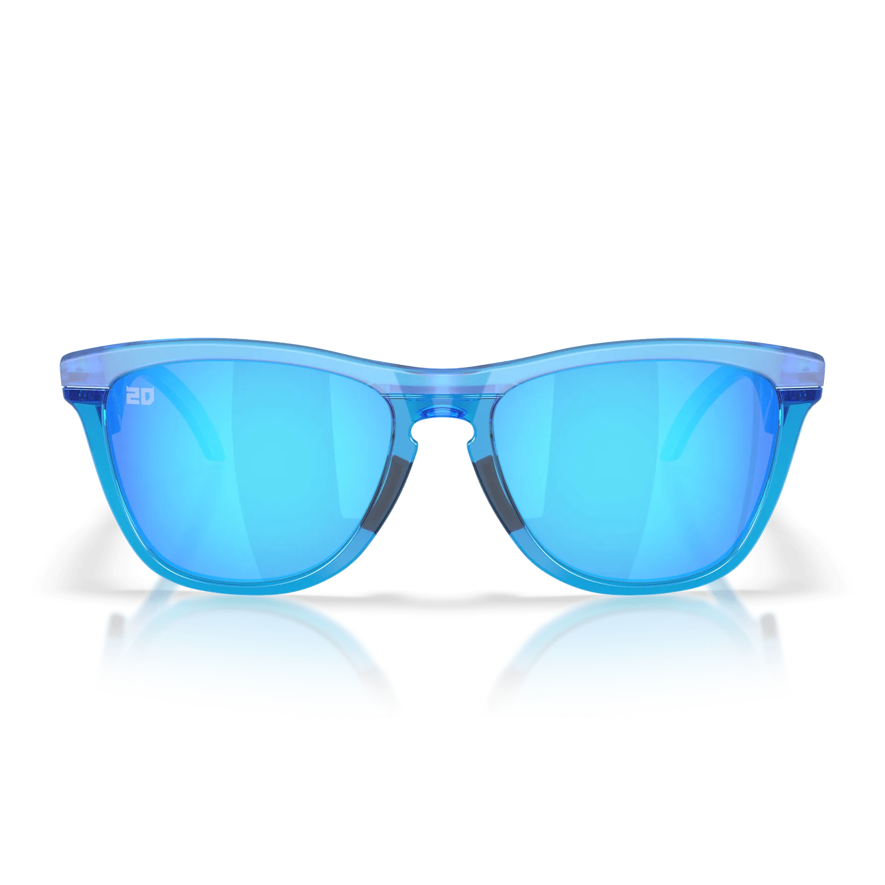 Oakley Frogskins Hybrid Fabio Quartararo sunglasses - Matte Acid Blue Prizm Sapphire