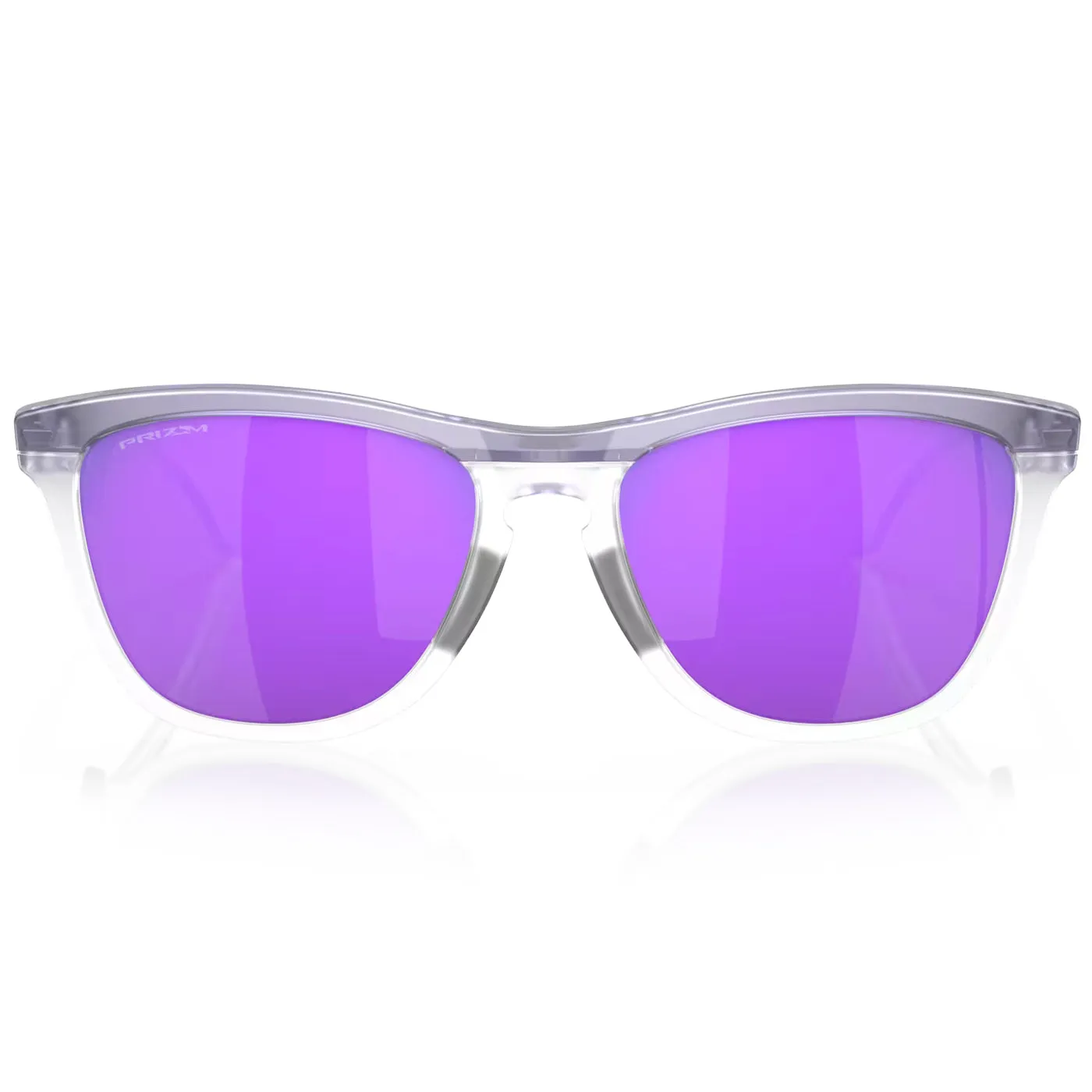 Oakley Frogskins Hybrid sunglasses - Matte lilac prizm clear prizm violet