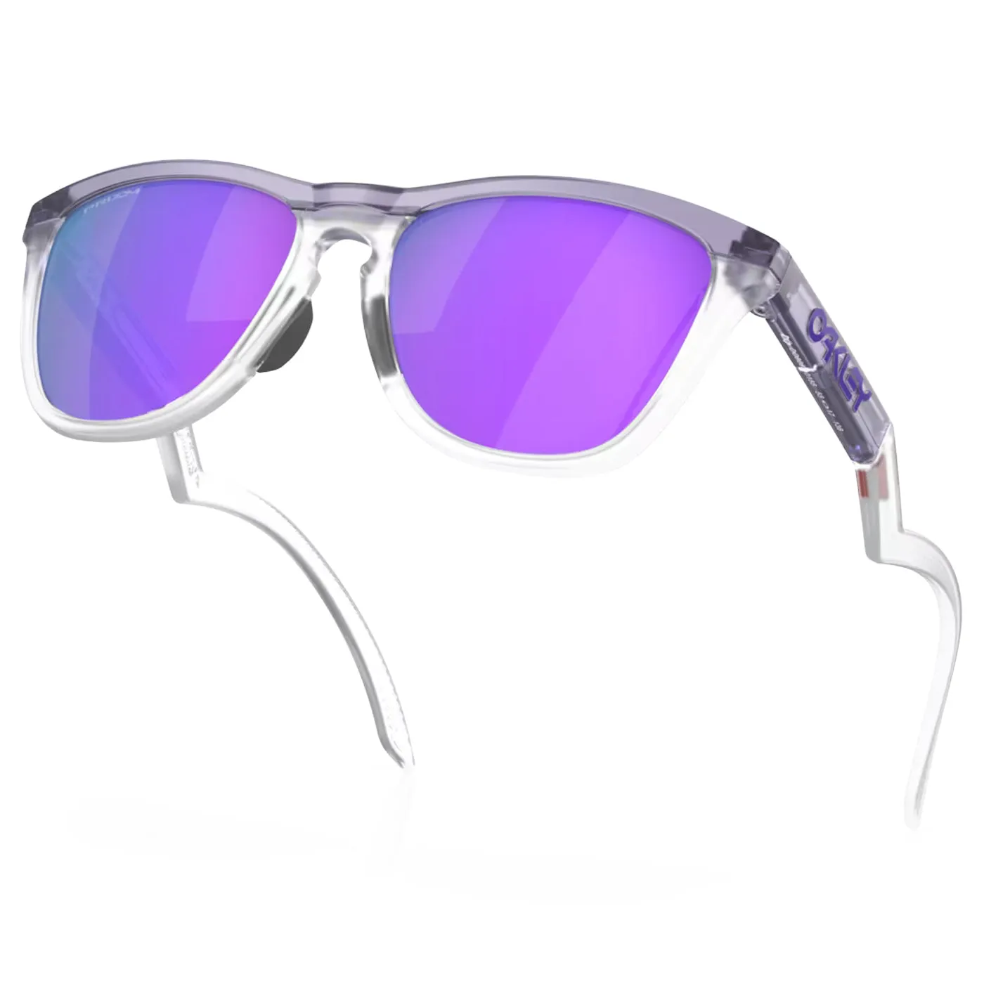 Oakley Frogskins Hybrid sunglasses - Matte lilac prizm clear prizm violet