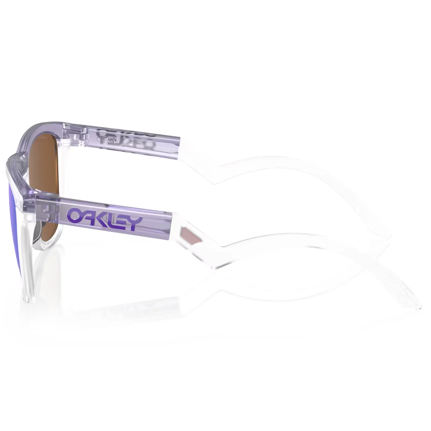 Oakley Frogskins Hybrid sunglasses - Matte lilac prizm clear prizm violet