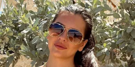 Ray-Ban Aviator 3025 112/85 Gold/Dark Brown Gradient - As Seen On Angelina Jolie & Gemma Owen