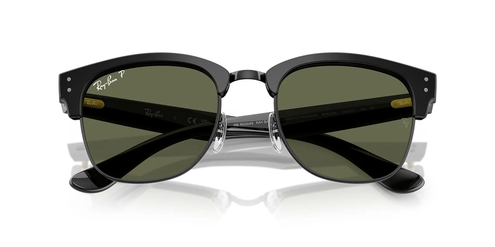 Ray-Ban Clubmaster Reverse RB R0504S 6783/9A Polarised - As Seen On Lewis Pullman