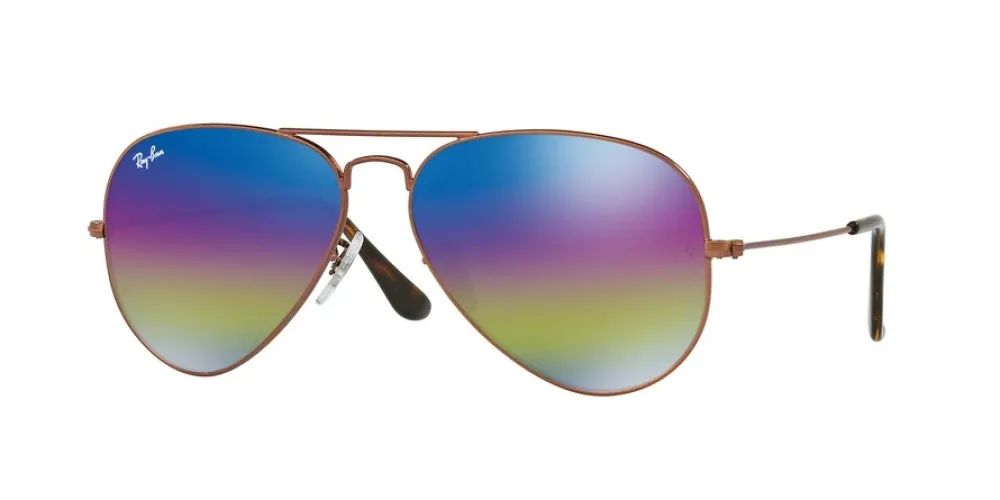 Ray Ban RB 3025 Aviator Large Metal Sunglasses - Large - 62mm