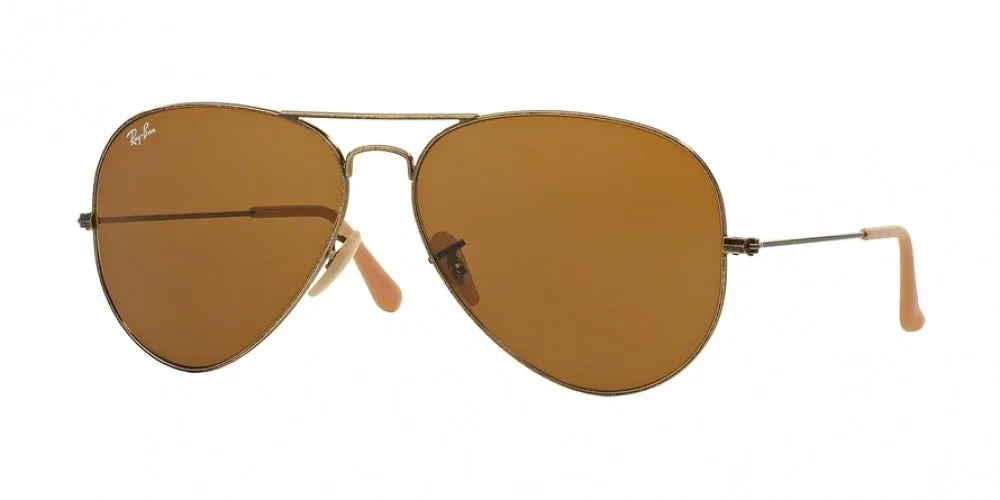Ray Ban RB 3025 Aviator Large Metal Sunglasses - Large - 62mm