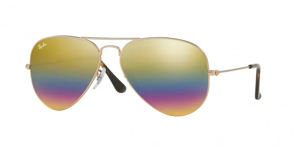 Ray Ban RB 3025 Aviator Large Metal Sunglasses - Large - 62mm