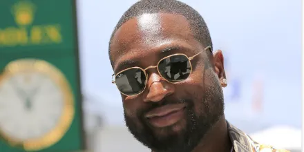 Ray-Ban RB 3548N 001 Hexagonal Gold With Flat Lenses - As Seen On Dwyane Wade & Molly-Mae