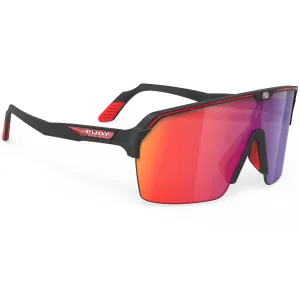 Rudy Spinshield Air sunglasses - Black Multilaser Red