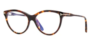 Tom Ford TF5772-B 052 Blue Control with Magnetic Clip-On