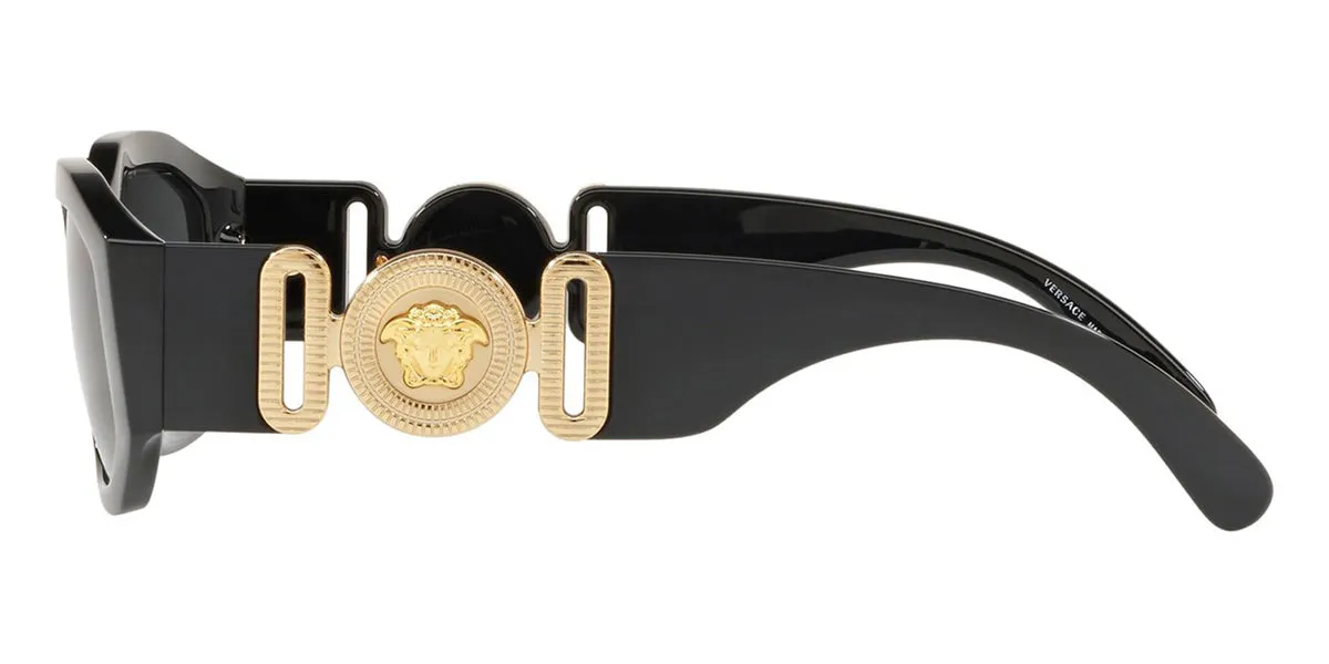 Versace 4361 GB1/87 Medusa Biggie Sunglasses - As Seen On Sabrina Carpenter & Kim Kardashian