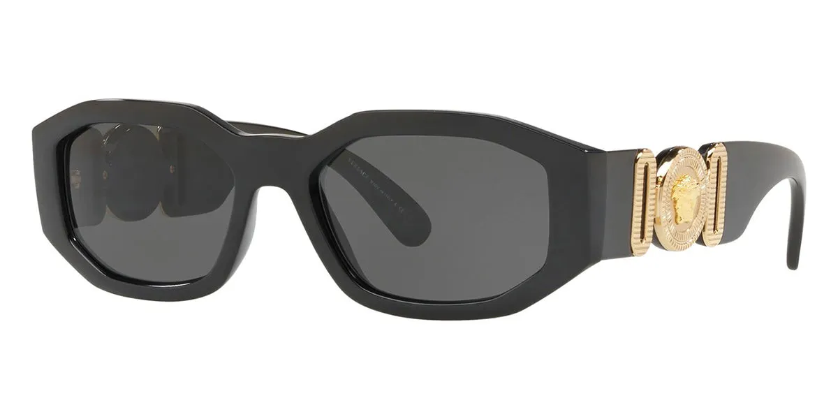 Versace 4361 GB1/87 Medusa Biggie Sunglasses - As Seen On Sabrina Carpenter & Kim Kardashian
