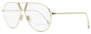 Victoria Beckham Women's Aviator Eyeglasses VB2106 714 Light Gold 58mm